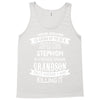 Super Cool Stepmom Of A Freaking Awesome Grandson Tank Top