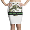 Military Morld T-Shirt Pencil Skirts