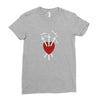 three of swords Ladies Fitted T-Shirt