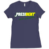 president eat people Ladies Fitted T-Shirt
