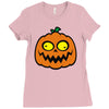 crazy pumpkin Ladies Fitted T-Shirt