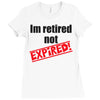 retirement (2) Ladies Fitted T-Shirt