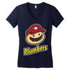 plumbers Women's V-Neck T-Shirt