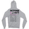 October Girl Facts Scorpio Zipper Hoodie