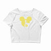 mickey skellington Crop Top