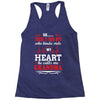 There's This Boy Who Stole My Heart He Calls Me Grandma Racerback Tank