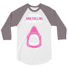 Feed Me and Tell Me I'm Pretty Baby Girl 3/4 Sleeve Shirt