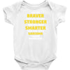 Sarcoma Cancer Awareness Baby Onesie