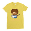 hello tree Ladies Fitted T-Shirt