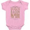 bacon2 Baby Bodysuit