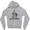old school Zipper Hoodie