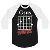 gsus saves chord 3/4 Sleeve Shirt