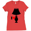 i love lamp Ladies Fitted T-Shirt