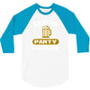 bachelor party drinking team wedding groomsmen bridal funny 3/4 Sleeve Shirt