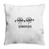 grillmore girls Throw Pillow