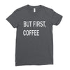 but firsh coffee Ladies Fitted T-Shirt
