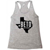 Beto For Senate Texas Map Racerback Tank