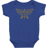 henna hylian symbol Baby Bodysuit