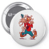 the flying spaghoofy monster Pin-back button