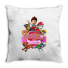 paw patrol birthday girl sister Throw Pillow