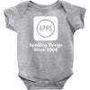 apps spoiling things since 2008 Baby Bodysuit