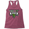 five logo Racerback Tank