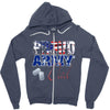 proud army dad 3 Zipper Hoodie