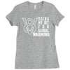 v8 global warming funny environment top gear clarkson cars rev Ladies Fitted T-Shirt