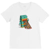 microwave V-Neck Tee