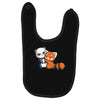 panda hug Baby Bibs