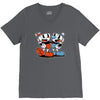 cuphead and mugman V-Neck Tee