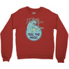 feel the music Crewneck Sweatshirt