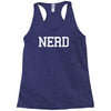nerd printed Racerback Tank