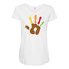 chicken Maternity Scoop Neck T-shirt