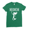 mermaid mom Ladies Fitted T-Shirt