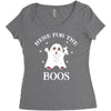 here for the boos Women's Triblend Scoop T-shirt