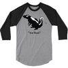rat skunk 3/4 Sleeve Shirt