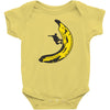 banana halfpipe Baby Bodysuit