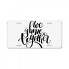 we shine together License Plate