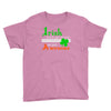 i rish don't get drunk we get awesome Youth Tee