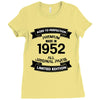 Premium Vintage 1952 Ladies Fitted T-Shirt