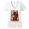 old dirty dermot Women's V-Neck T-Shirt