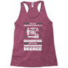 Never Underestimate A Grandfather With An Engineer Degree Racerback Tank
