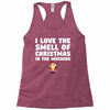 smell of christmas in the morning Racerback Tank