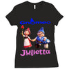 Sherlock Gnomes Ladies Fitted T-Shirt