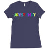 artist shot Ladies Fitted T-Shirt