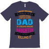 Super Cool Dad Of A Freaking Awesome Daughter T-Shirt