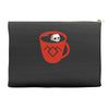 black coffee Accessory Pouches