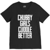 chubby girls cuddle better V-Neck Tee