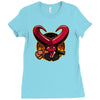 lil hellboy Ladies Fitted T-Shirt
